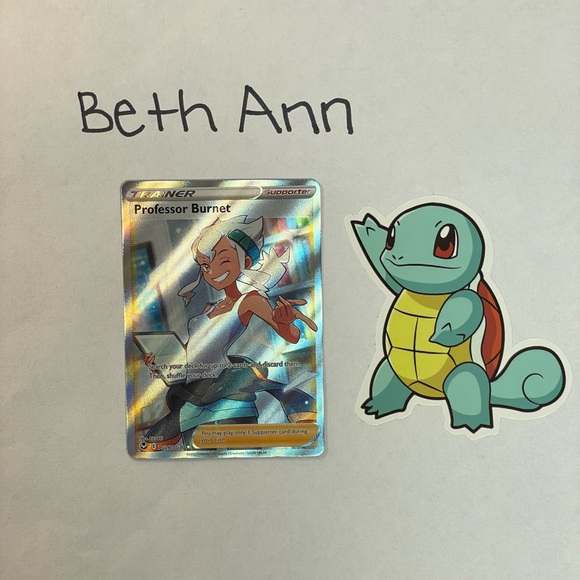 📚 Professor Burnet TG25/TG30 – Silver Tempest Trainer Gallery NM 📚 - Picture 2 of 5